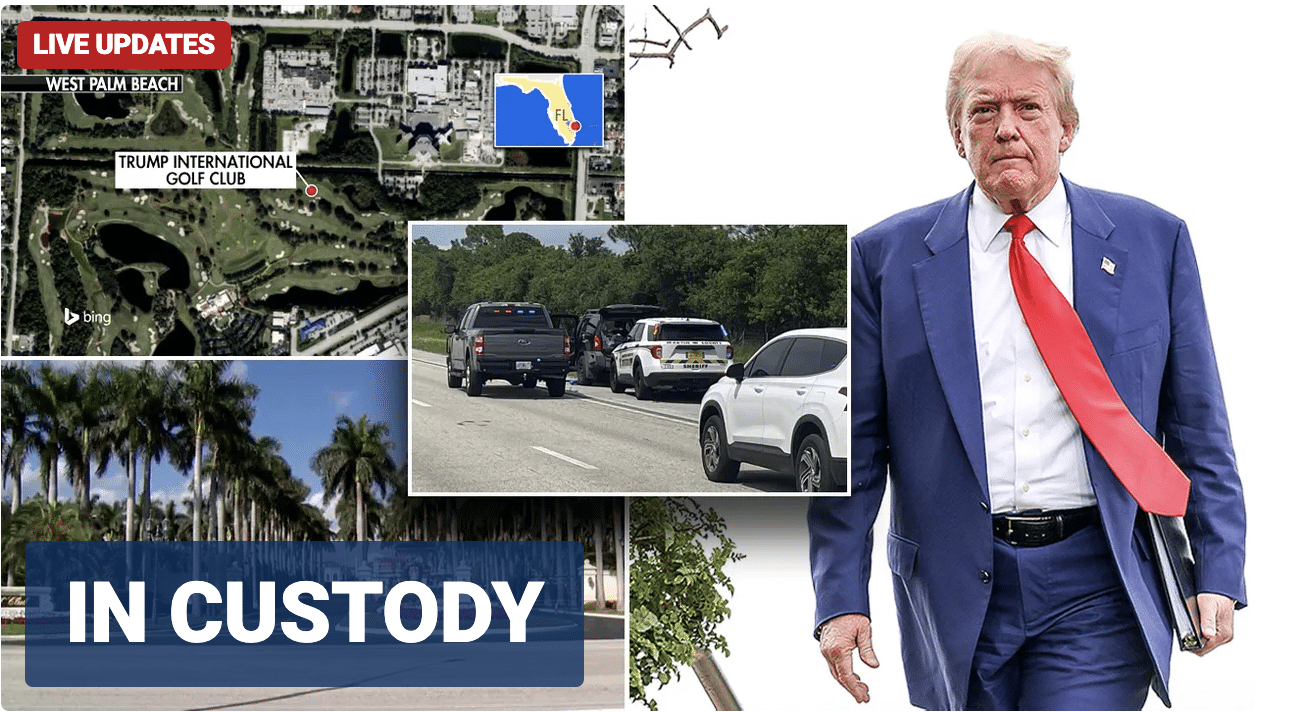 Suspected would-be assassin was hiding at least 300 yards away from Trump with scoped rifle, GoPro